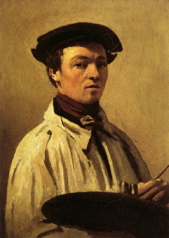 Jean Baptiste Camille  Corot Self-Portrait oil painting picture